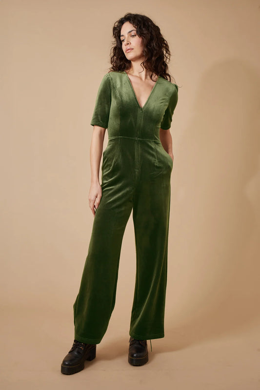 Clan Jumpsuit in Green