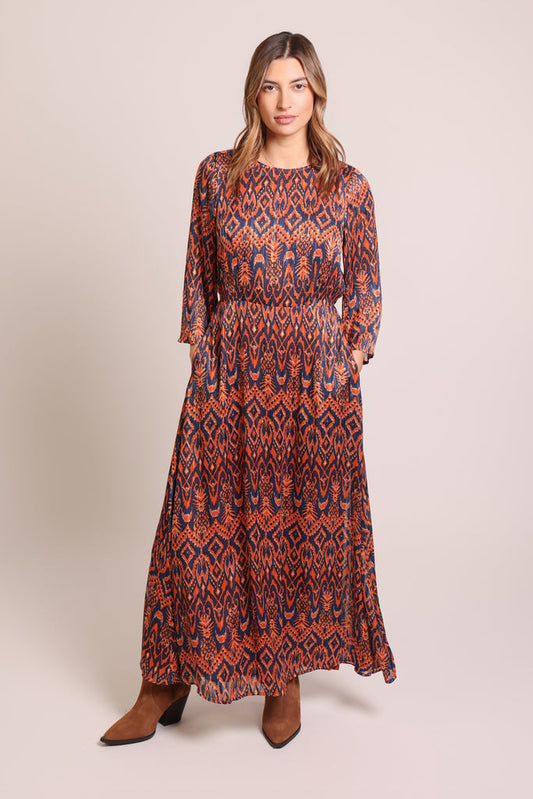 Millie Dress in Rust