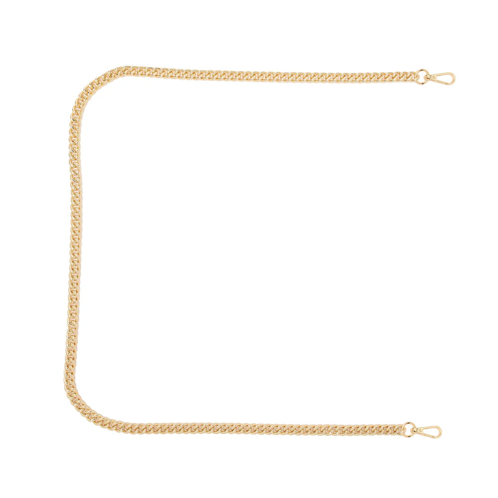 Crossbody Strap in Gold Chain