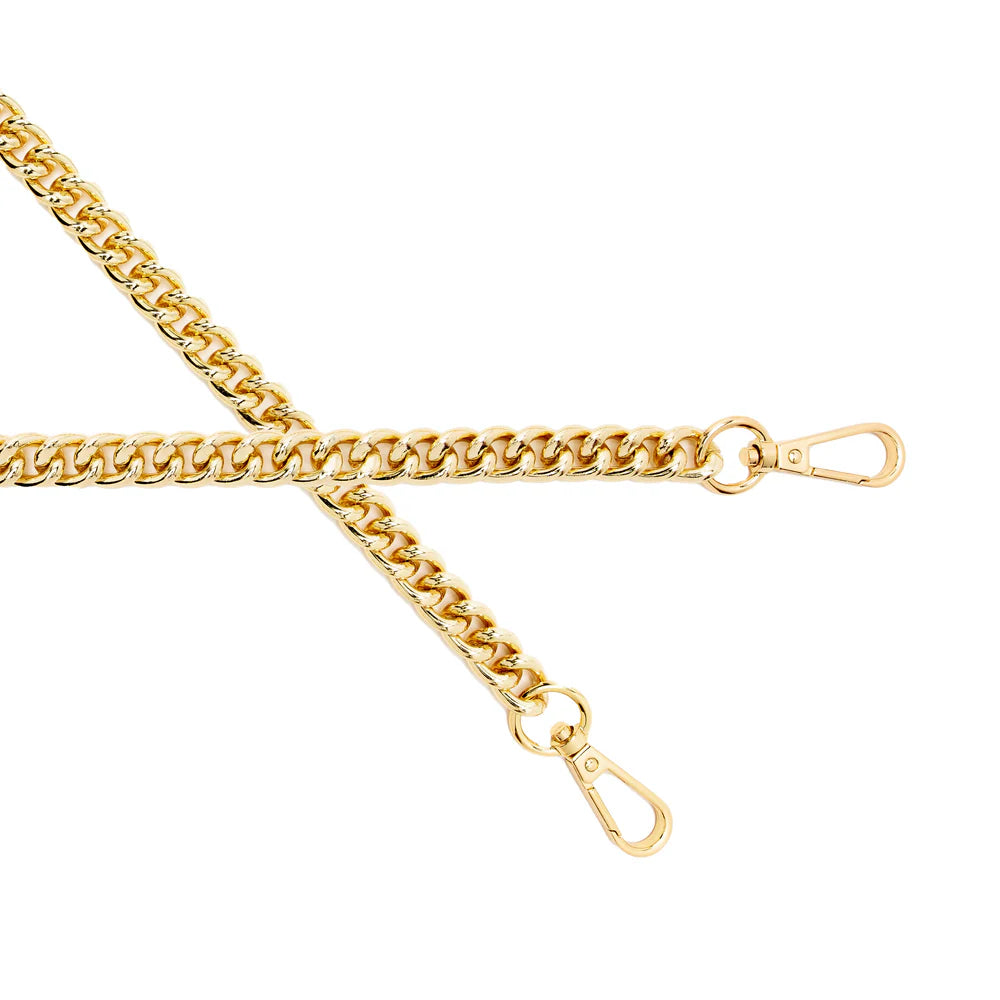 Crossbody Strap in Gold Chain