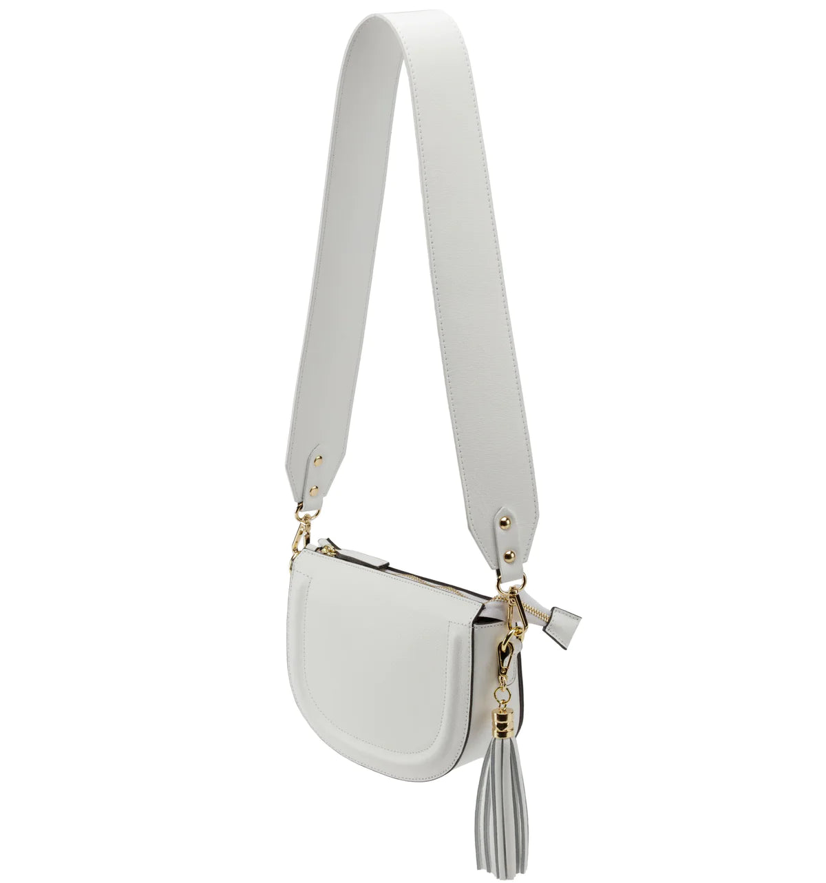 Saddle Bag in White