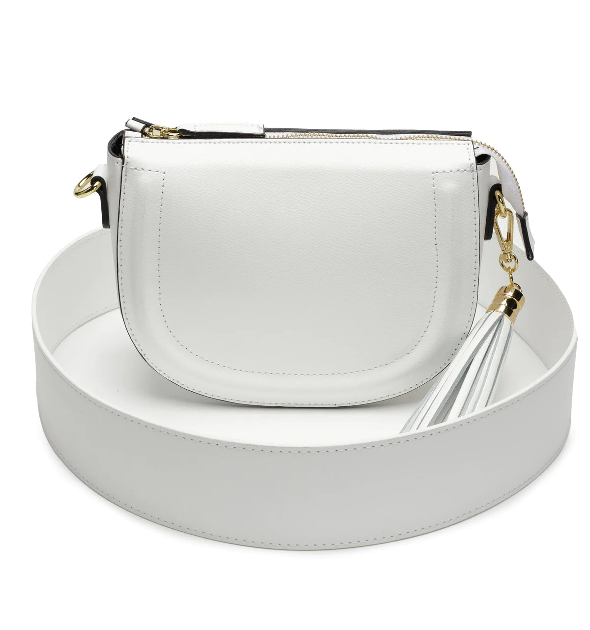 Saddle Bag in White