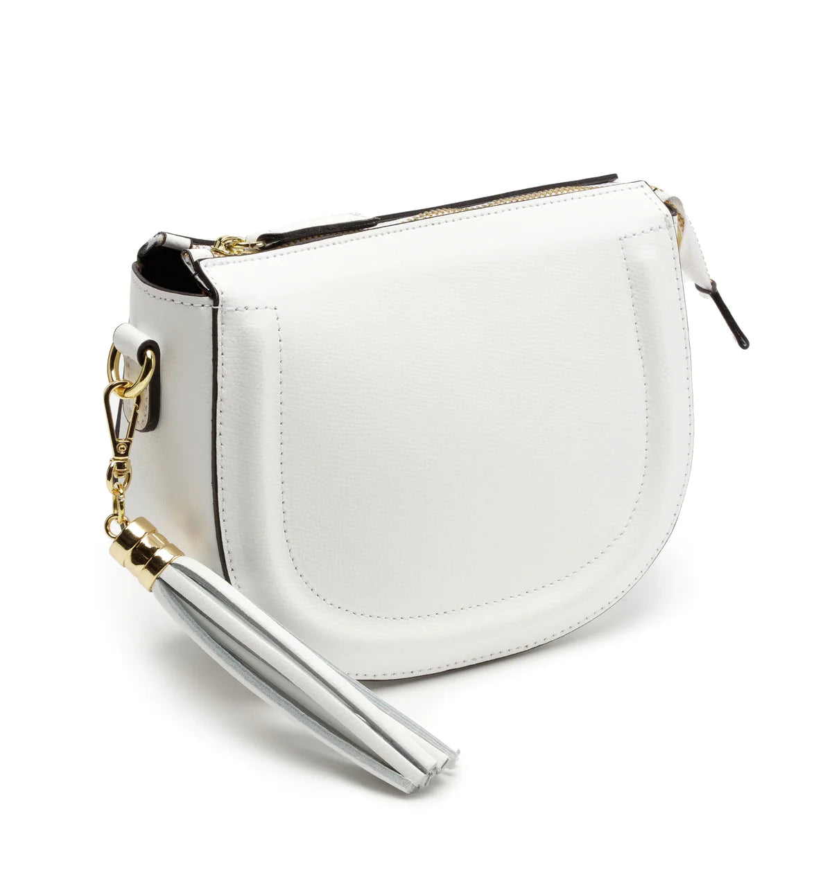 Saddle Bag in White