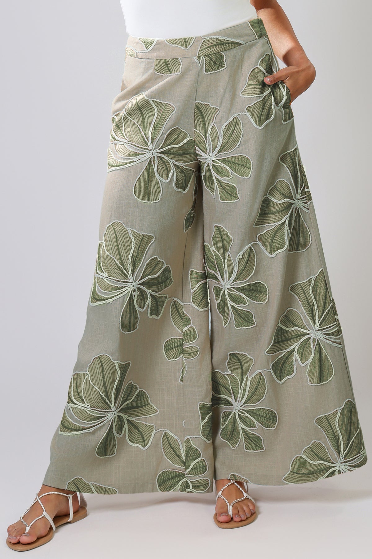 Grace & Maude Rene Trousers in Green