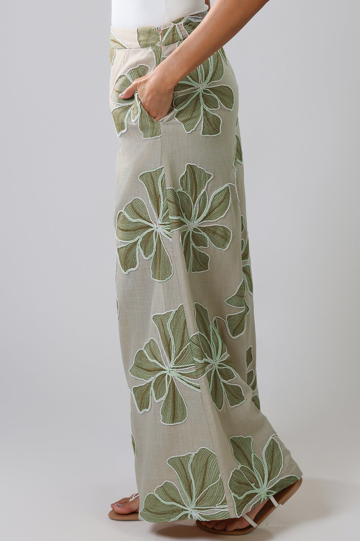 Grace & Maude Rene Trousers in Green