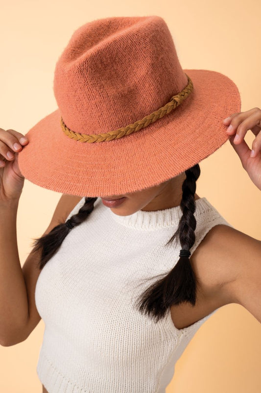 Katie Hat in Coral