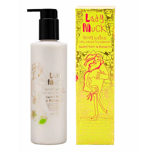 Lady Muck Body Lotion Sweet Basil & Mandarin