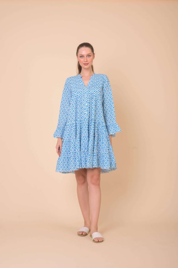 LOBSTER Dress in Habibi Blue