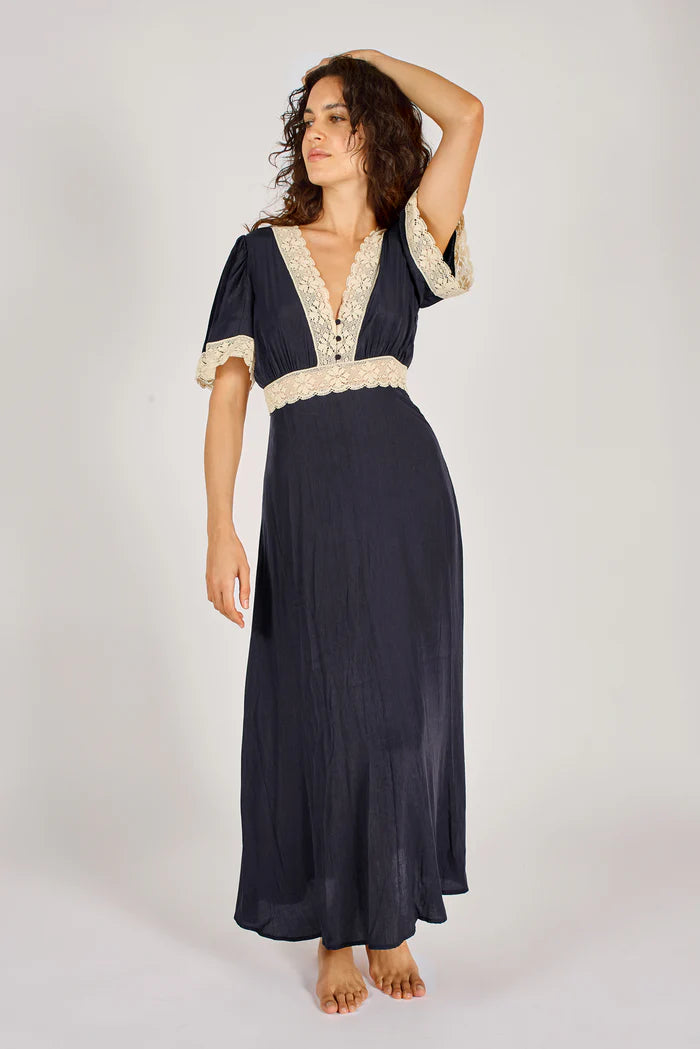 Midnight Lace Felicity Dress