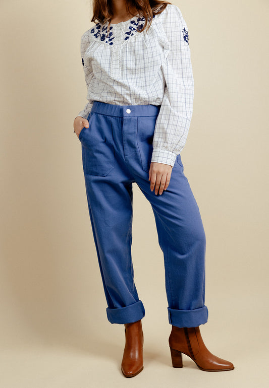 Otto Trousers in Blue