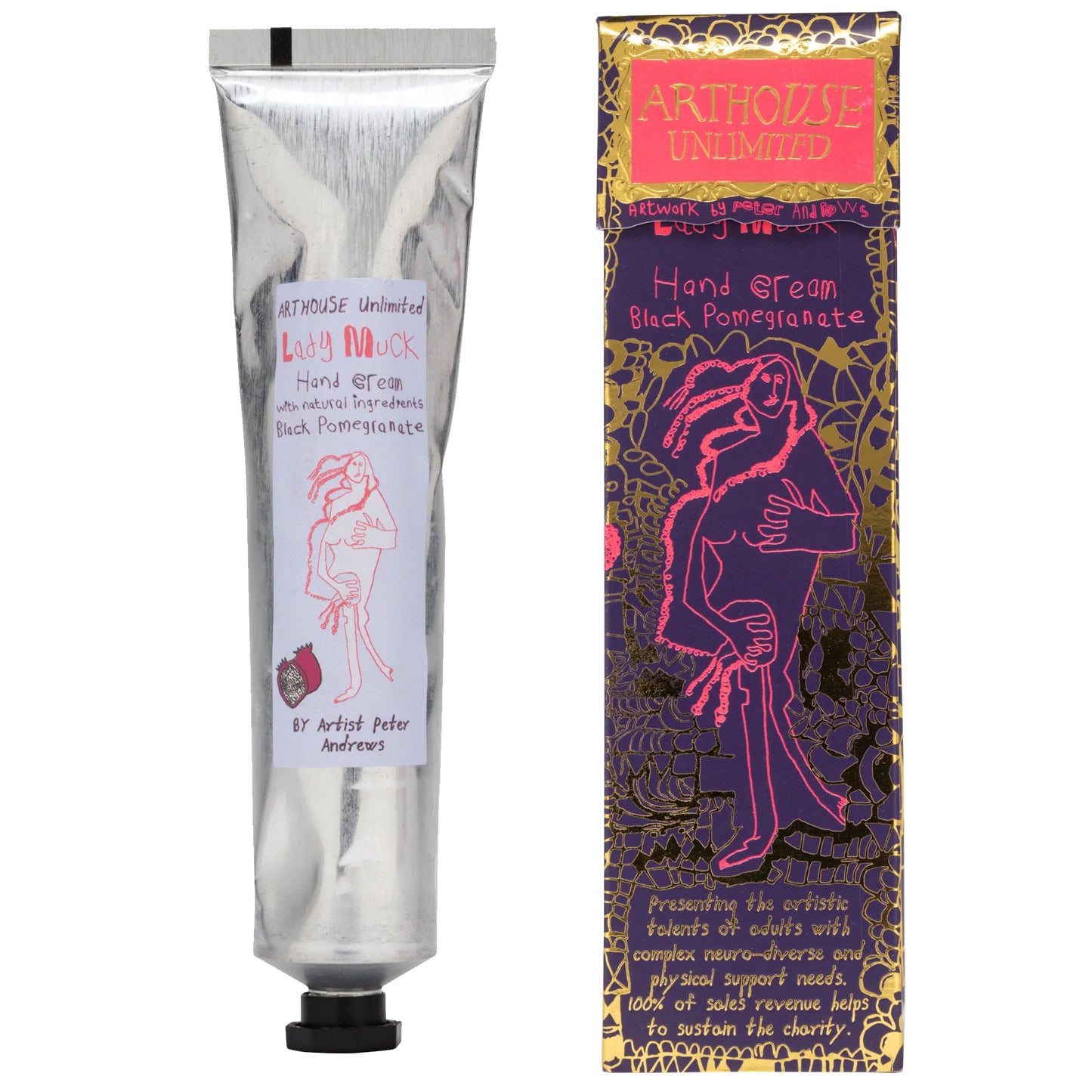 Lady Muck Hand Cream Black Pomegranate