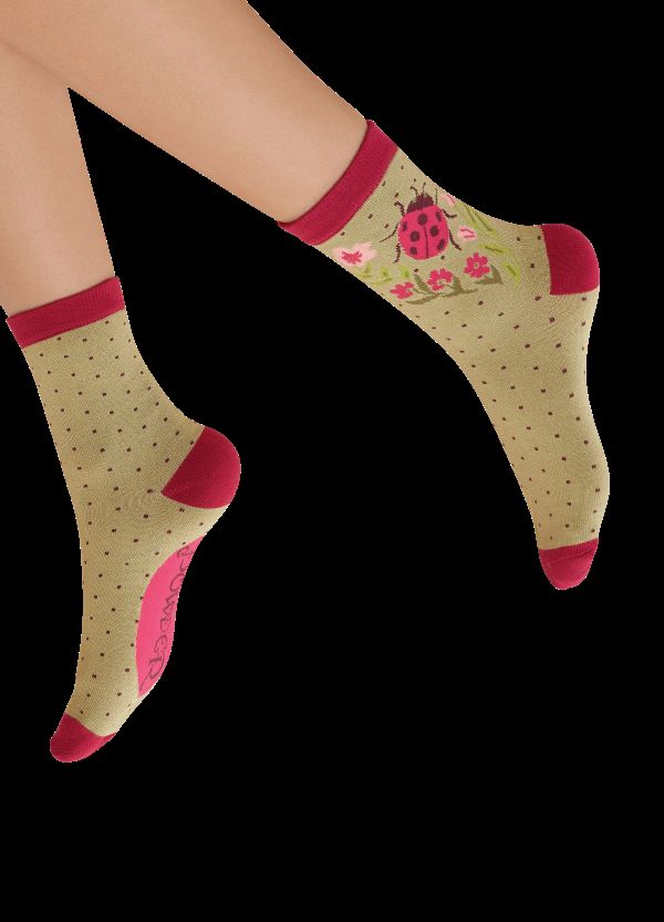 Ladybird Ankle Socks