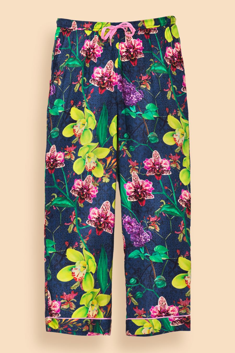 Exotic Evening in Ink Supersoft Long PJs