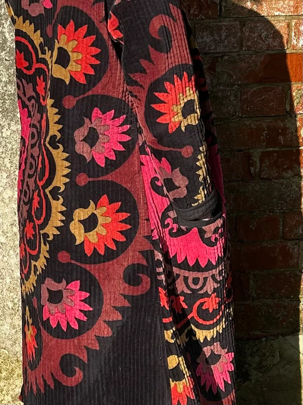 Velvet Mocha Quilted Coat