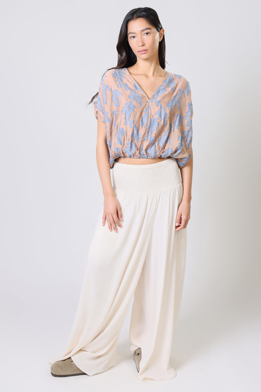 Whispers Top in Blue