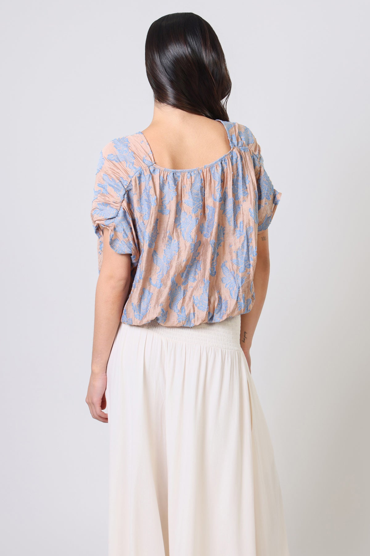 Whispers Top in Blue