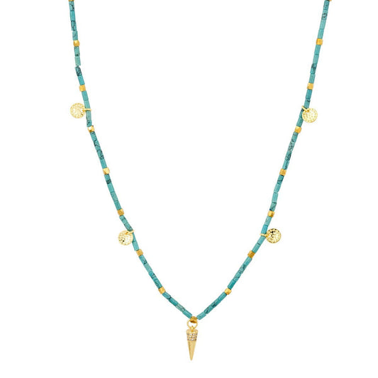 Marta Aqua Choker Necklace