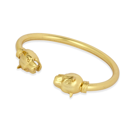 Panther Gold Bangle