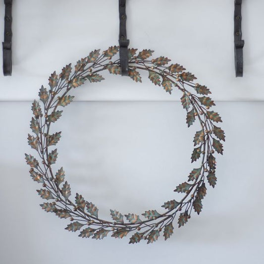 Holly Wreath Vintage