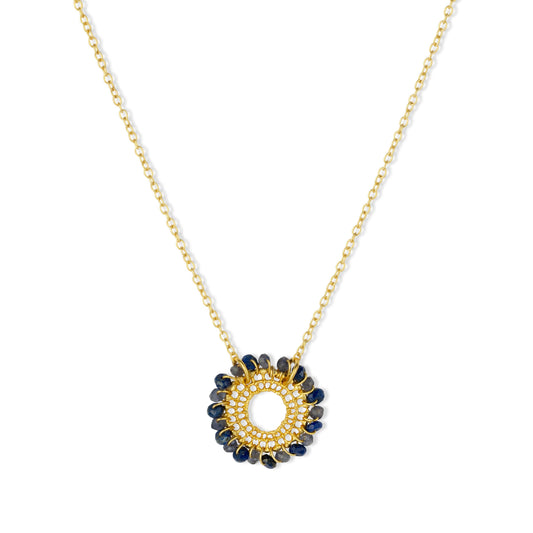 Nelly Necklace Navy