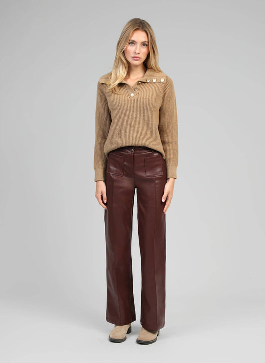 PALOE PANTS in Wine