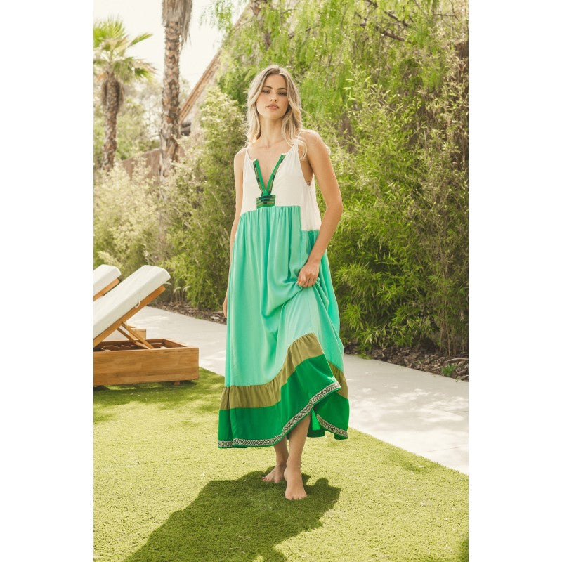 Nomadic Print Maxi Dress