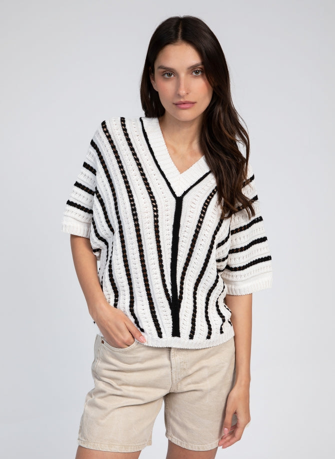 Lemoana Shirt Sleeved Sweater