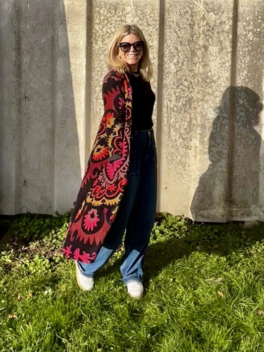 Velvet Mocha Quilted Coat