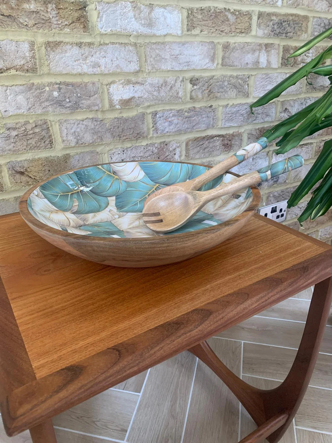 Large Monstera Bowl - 38cm