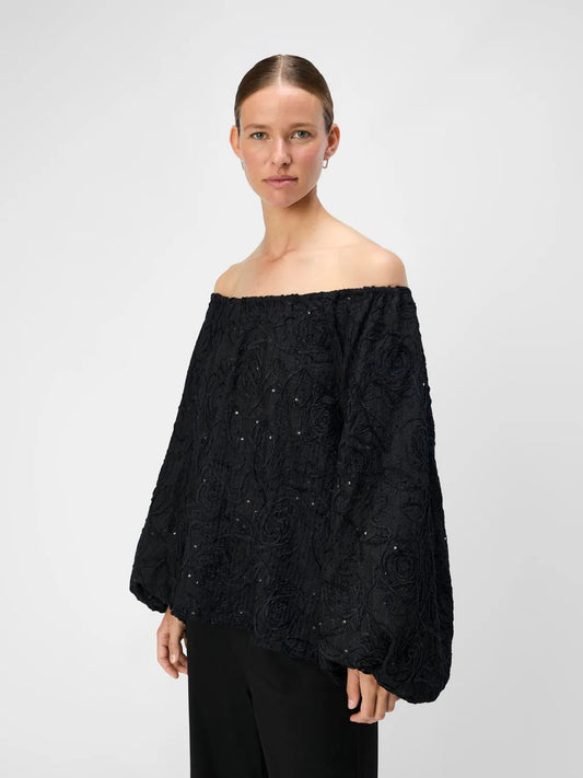 OBJFARA Top in Black