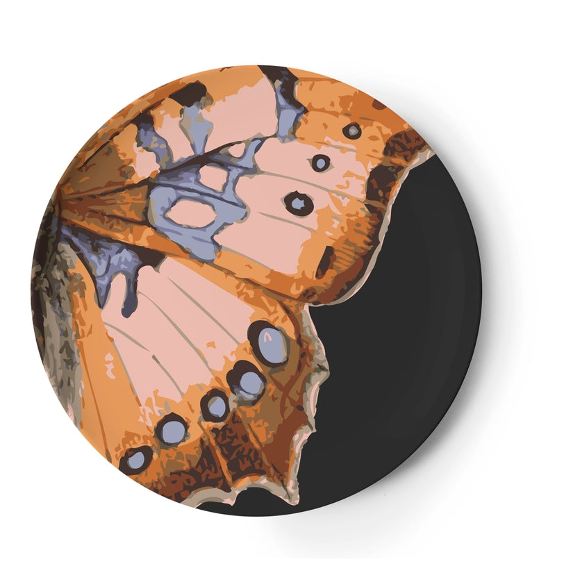 Butterfly Metamorphosis Dinner Plates Set of 4