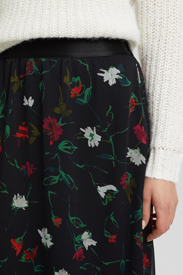 Floral Midi Skirt