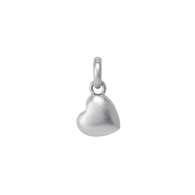 Essentials Heart Charm in Silver
