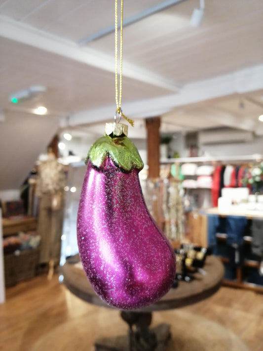 Glass Aubergine