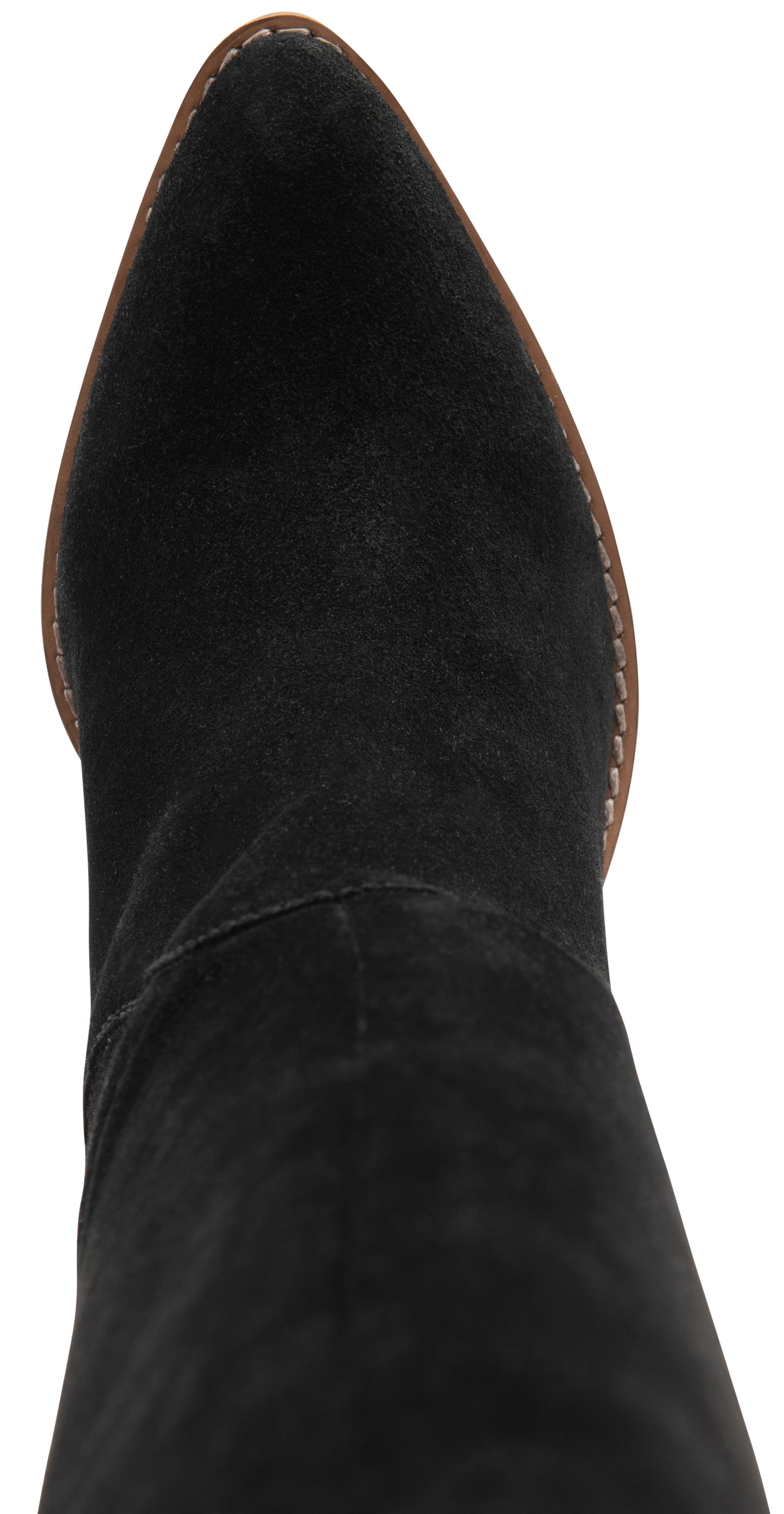 Black Suede Lumsden Heeled Knee High Boots