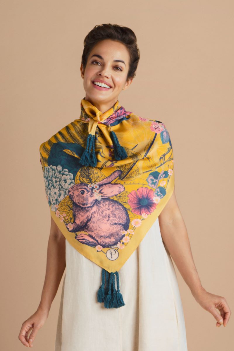 Summer silk clearance scarf