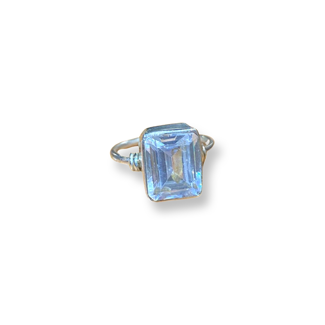 Clear Square Ring