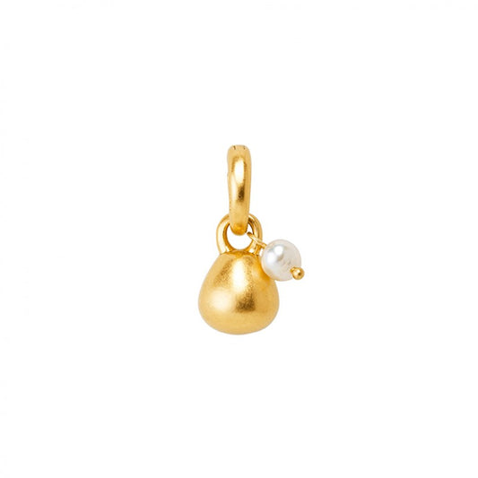 Essentials Ball Charm in Matt Gold