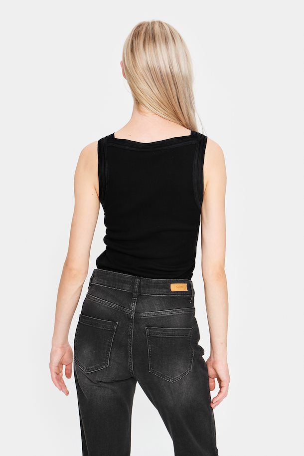 Maya Tank Top in Black