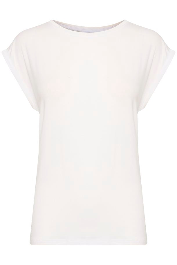 Adelia T-Shirt in Bright White – Luxury Bubble