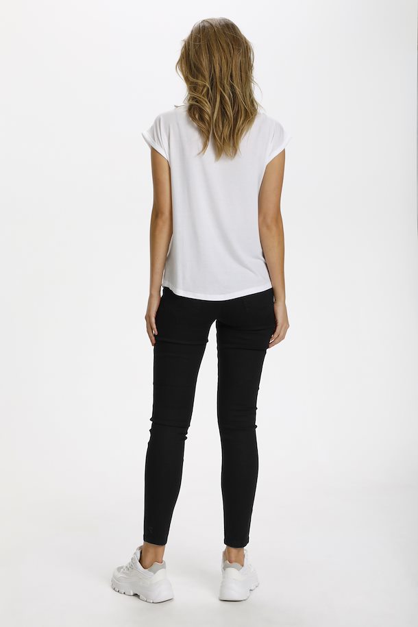 Adelia T-Shirt in Bright White – Luxury Bubble