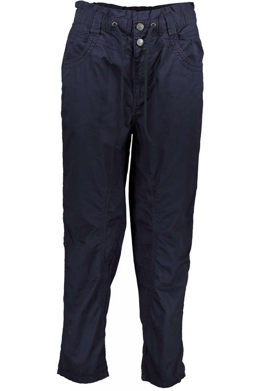 Organic Cotton Trousers Navy