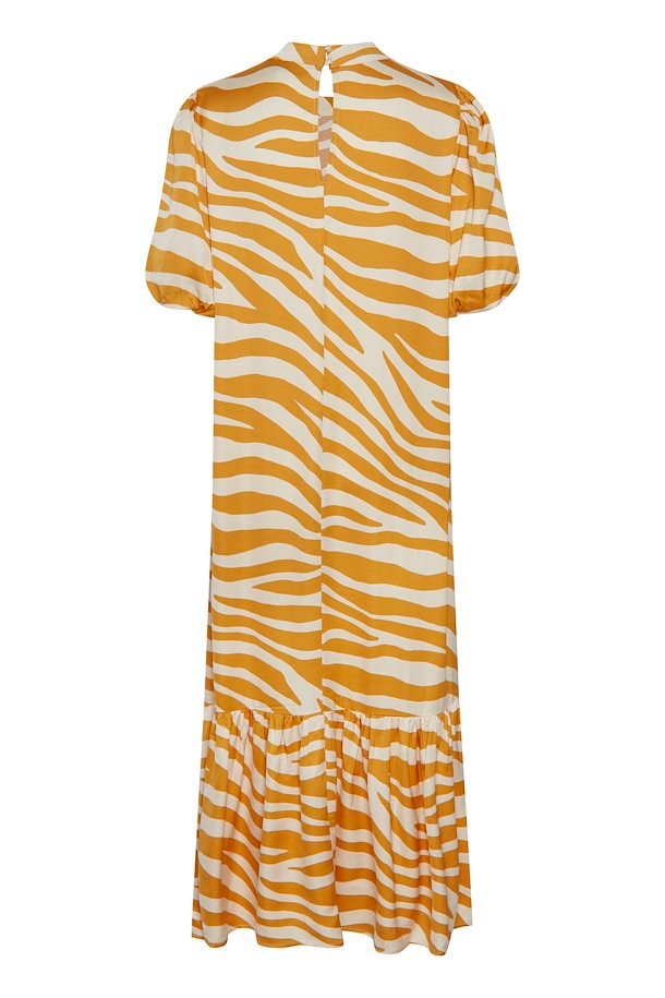 Yellow Zebra Print Dress