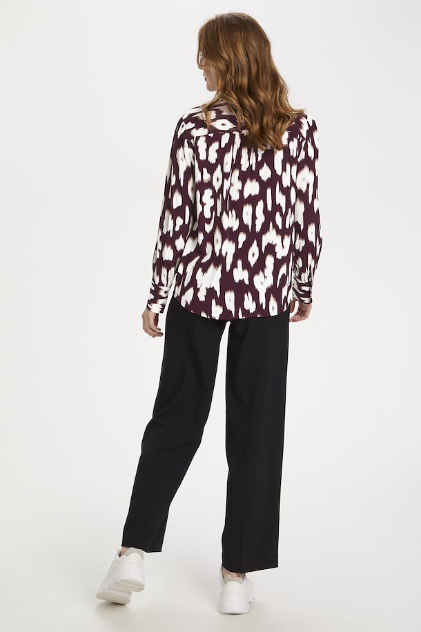 Animal Print Long Sleeved Shirt